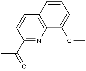 1-(8-methoxyquinolin-2-yl)ethan-1-one Structure