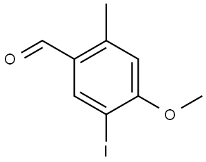 2091070-42-5 5-iodo-4-methoxy-2-methylbenzaldehyde