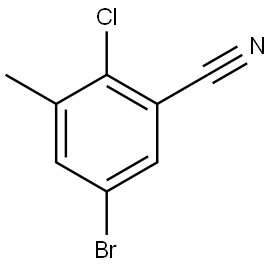 2092773-92-5 5-Bromo-2-chloro-3-methylbenzonitrile