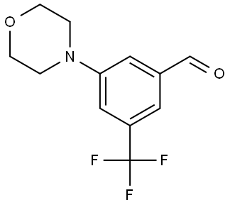 3-morpholino-5-(trifluoromethyl)benzaldehyde,2098270-74-5,结构式