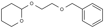 Benzyl-PEG1-THP Structure