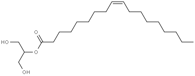 Monoolein(C18:1) Structure