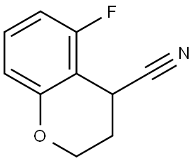 5-fluoro-2H-chromene-4-carbonitrile 结构式