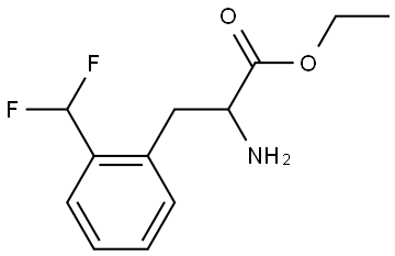 ethyl 2-amino-3-(2-(difluoromethyl)phenyl)propanoate|