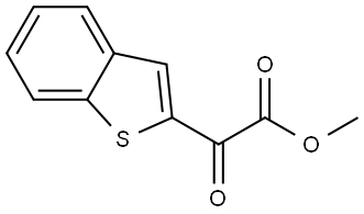 Methyl α-oxobenzo[b]thiophene-2-acetate,214061-09-3,结构式