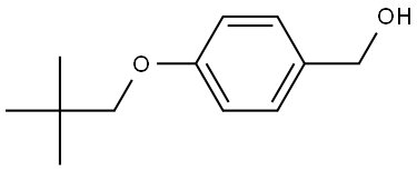 4-(2,2-Dimethylpropoxy)benzenemethanol 结构式
