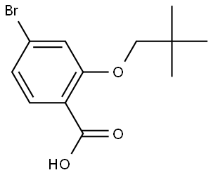 2152362-10-0 4-Bromo-2-(2,2-dimethylpropoxy)benzoic acid