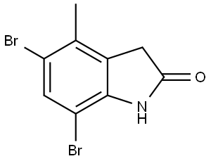 215433-21-9 5,7-dibromo-4-methylindolin-2-one