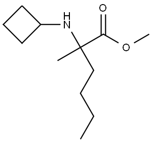 2156519-44-5 甲基 2-(环丁基氨基)-2-甲基己酸酯