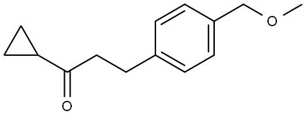 1-(3-(cyclopropylmethoxy)-4-methylphenyl)propan-1-one,2162906-57-0,结构式