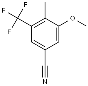 2166945-07-7 3-Methoxy-4-methyl-5-(trifluoromethyl)benzonitrile