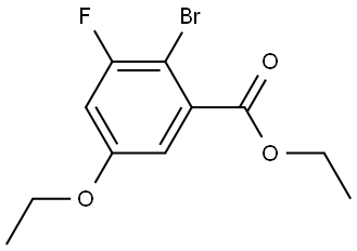 Ethyl 2-bromo-5-ethoxy-3-fluorobenzoate,2167463-32-1,结构式