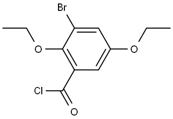 3-Bromo-2,5-diethoxybenzoyl chloride|