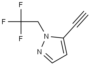 2168293-53-4 5-乙炔基-1-(2,2,2-三氟乙基)-1H-吡唑