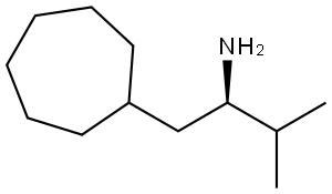 (R)-1-cycloheptyl-3-methylbutan-2-amine,2209075-22-7,结构式