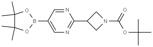 2223012-03-9 tert-butyl 3-(5-(4,4,5,5-tetramethyl-1,3,2-dioxaborolan-2-yl)pyrimidin-2-yl)azetidine-1-carboxylate