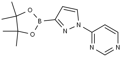 2223028-66-6 1-(PYRIMIDIN-4-YL)-1H-PYRAZOL-3-YLBORONIC ACID PINACOL ESTER