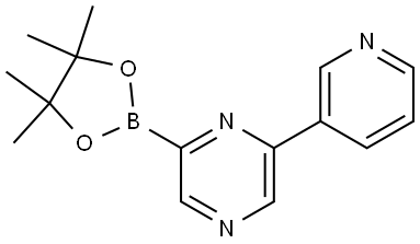 2-(pyridin-3-yl)-6-(4,4,5,5-tetramethyl-1,3,2-dioxaborolan-2-yl)pyrazine|