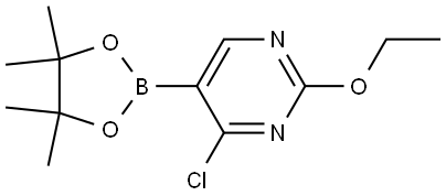 4-Chloro-2-(ethoxy)pyrimidine-5-boronic acid pinacol ester|