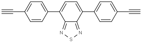 4,7-bis(4-ethynylphenyl)benzo[c][1,2,5]thiadiazole Structure