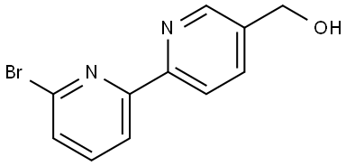 6-Bromo-5'-hydroxymethyl-2,2'-bipyridine,223584-21-2,结构式