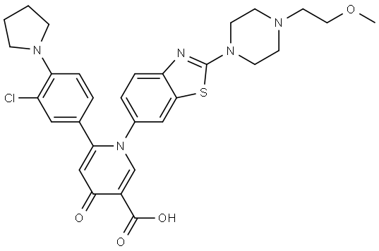 化合物 SAG-524 结构式