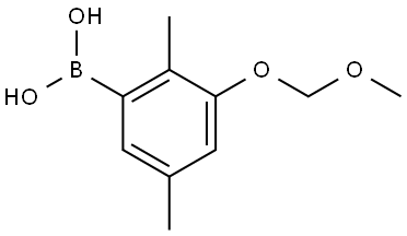 (3-(methoxymethoxy)-2,5-dimethylphenyl)boronic acid Structure