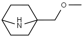 1-(methoxymethyl)-7-azabicyclo[2.2.1]heptane Structure
