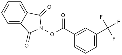 2-{[3-(trifluoromethyl)benzoyl]oxy}-1H-isoindole-1,3(2H)-dione Struktur