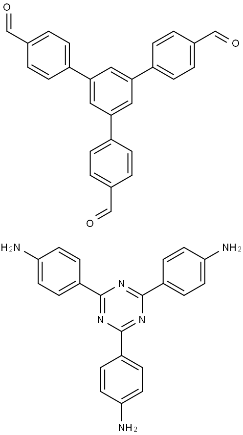 TFP-TTA COF,2252160-36-2,结构式