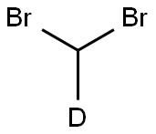 单氘代二溴甲烷,2253-83-0,结构式