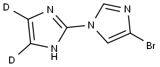 4-bromo-1'H-1,2'-biimidazole-4',5'-d2|