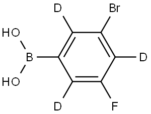 2256739-73-6 (3-bromo-5-fluorophenyl-2,4,6-d3)boronic acid