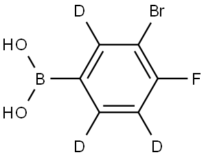 (3-bromo-4-fluorophenyl-2,5,6-d3)boronic acid|