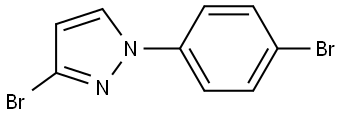 3-bromo-1-(4-bromophenyl)-1H-pyrazole Structure