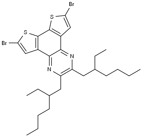 6,9-二溴-2,3-双(2-乙基己基)二噻吩并[3,2-F:2