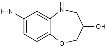 7-amino-2,3,4,5-tetrahydro-benzo[b][1,4]oxazepin-3-ol|