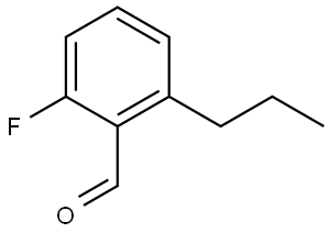 2-Fluoro-6-propylbenzaldehyde,2285979-78-2,结构式