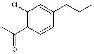 2288172-60-9 1-(2-Chloro-4-propylphenyl)ethanone