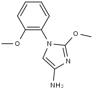 2-methoxy-1-(2-methoxyphenyl)-1H-imidazol-4-amine|