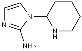 1-(piperidin-2-yl)-1H-imidazol-2-amine|