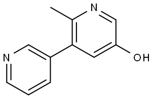 2-Methyl[3,3'-bipyridin]-5-ol Structure