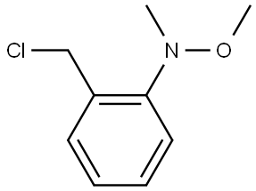 N-(2-(氯甲基)苯基)-N,O-二甲基羟基L胺, 2297248-15-6, 结构式