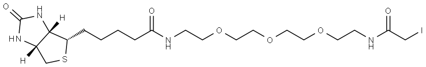 生物素-三聚乙二醇-碘乙酰胺,2306161-26-0,结构式