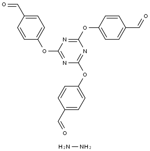 TPT-Azine-COF 结构式