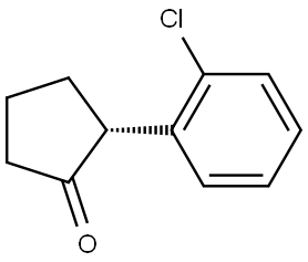 (R)-2-(2-Chlorophenyl)cyclopentanone,2323067-93-0,结构式