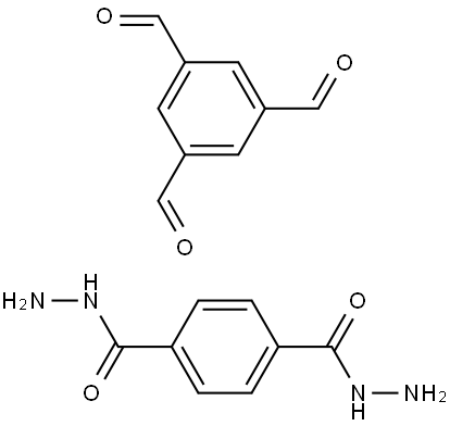 Tf-DHz COF Structure