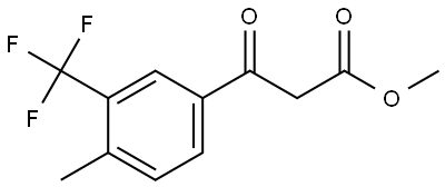 2353088-27-2 Methyl 4-methyl-β-oxo-3-(trifluoromethyl)benzenepropanoate