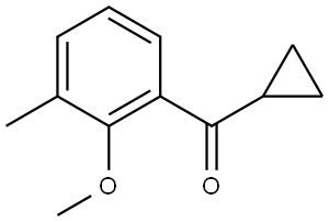 cyclopropyl(2-methoxy-3-methylphenyl)methanone,2354182-02-6,结构式