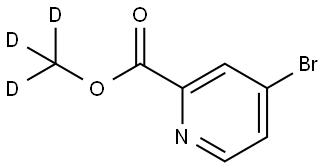 methyl-d3 4-bromopicolinate Structure